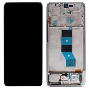 Οθόνη με Touch Screen & Μεσαίο Πλαίσιο Xiaomi Redmi Note 14 5G Μωβ (Original)