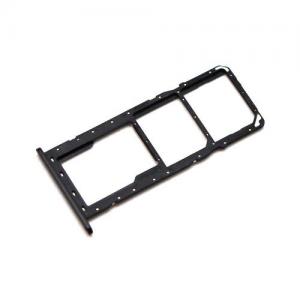 Βάση Κάρτας Sim & SD Samsung M115F Galaxy M11 Μαύρο (Original)