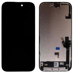 Οθόνη με Touch Screen Hard Oled Apple iPhone 16 Μαύρο (OEM)