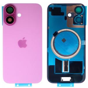 Πίσω Καπάκι με Μαγνήτες Magsafe Apple iPhone 16 Ροζ (OEM)