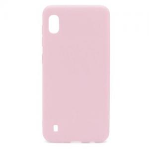 Θήκη Soft TPU inos Samsung A105F Galaxy A10 S-Cover Dusty Ροζ