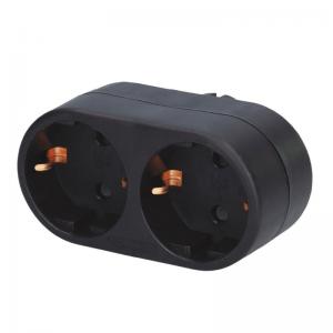 Πολύπριζο GSC 2 Θέσεων Μαύρο