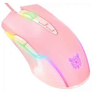 Ενσύρματο Ποντίκι Onikuma Gaming CW905 RGB Ροζ