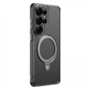 Θήκη TPU & PC Shock Proof Devia Magnetic Samsung Galaxy S26 Ultra 5G Clean με Stand Διάφανο