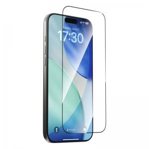 Tempered Glass Full Face HD Devia Apple iPhone 17 Star Μαύρο