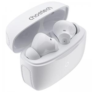 True Wireless Ακουστικά Bluetooth Choetech BH-T83 ANC+ENC Λευκό