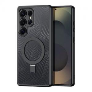 Θήκη TPU & PC Dux Ducis Aimo Magnetic MagSafe με Stand Samsung S938 Galaxy S25 Ultra 5G Μαύρο