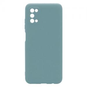 Θήκη Soft TPU inos Samsung A037F Galaxy A03s S-Cover Πετρολ