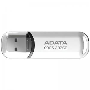 USB 2.0 Flash Disk Adata C906 USB A 32GB Λευκό