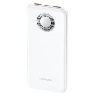 Φορτιστής Ανάγκης Foneng PX101 PD 22.5W 10000mAh με 2 Θύρες USB A & 1 Θύρα USB C Λευκό