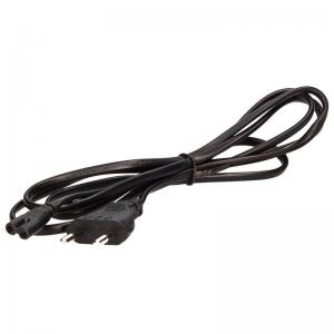 Καλώδιο Τροφοδοσίας GSC AC006 2x0.75mm για Notebooks 1.5m Μαύρο