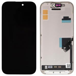 Οθόνη με Touch Screen Soft Oled Apple iPhone 16 Pro Μαύρο (OEM)