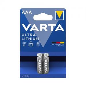 Μπαταρία Lithium Varta Ultra AAA LR03 (2 τεμ.)