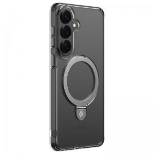 Θήκη TPU & PC Shock Proof Devia Magnetic Samsung Galaxy S26 Plus 5G Clean με Stand Διάφανο