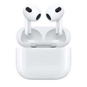 Ακουστικό Bluetooth Apple MME73 AirPods 3 με Θήκη Φόρτισης Magsafe Λευκό