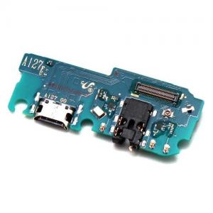 Πλακέτα Samsung A127F Galaxy A12 Nacho με Επαφή Φόρτισης, Επαφή Hands Free & Μικρόφωνο (Original)