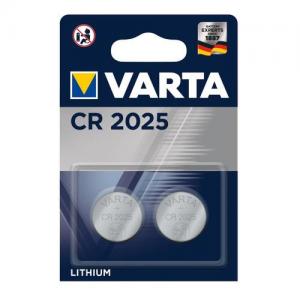 Lithium Button Cells Varta CR2025 (2 τεμ)