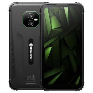 Κινητό Τηλέφωνο Hammer Ranger (Dual SIM) 128GB 6GB RAM Μαύρο-Πράσινο