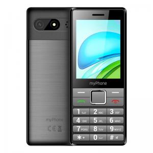 Κινητό Τηλέφωνο myPhone 7340 LTE (Dual SIM) Μαύρο-Ασημί