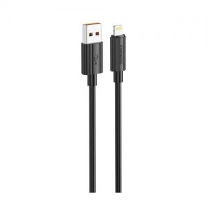 Καλώδιο Σύνδεσης USB 2.0 Foneng XS07 USB A σε Lightning 2.4Α 1.2m Μαύρο