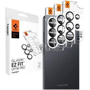 Προστατευτικό Κάλυμμα Κάμερας Spigen Optik.tR EZ-FIT για Τζαμάκι Κάμερας Samsung Galaxy S26 Ultra 5G Μαύρο (2 τεμ.)