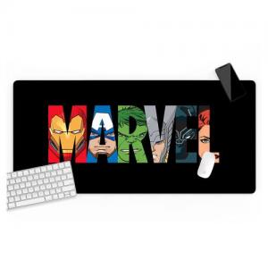 Mousepad Marvel 011 80x40cm Μαύρο (1 τεμ)