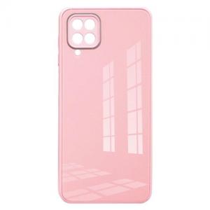 Θήκη TPU & Glass inos Samsung A125F Galaxy A12/ A127F Galaxy A12 Nacho/ M127F Galaxy M12 CamGuard Ροζ