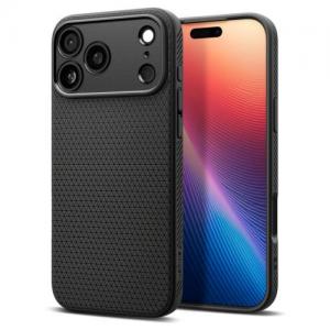 Θήκη Soft TPU Spigen Liquid Air Apple iPhone 17 Pro Μαύρο