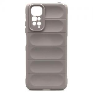 Θήκη Shield TPU inos Xiaomi Redmi Note 11 5G Stripes Ανοιχτό Γκρι