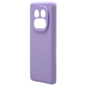 Θήκη Liquid Silicon inos Xiaomi Poco X7 5G/ Redmi Note 14 Pro 5G Velvet Βιολετί