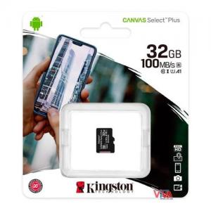 Κάρτα μνήμης Micro SDHC C10 UHS-I U1 Kingston Canvas Select Plus 100MB/s 32Gb