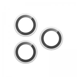 Προστατευτικό Κάλυμμα Αλουμινίου Full Face Devia για Τζαμάκι Κάμερας Apple iPhone 16 Pro/ 16 Pro Max/ 17 Pro/ 17 Pro Max Peak Ασημί