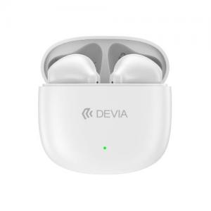 True Wireless Ακουστικά Bluetooth Devia EM404 Lite1 Λευκό