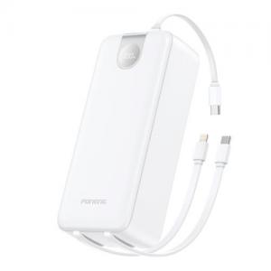 Φορτιστής Ανάγκης Foneng PX108 22.5W 30000mAh με 3 Ενσωματωμένα Καλώδια Λευκό