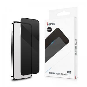 Tempered Glass Full Face Privacy inos 0.33mm Samsung A576 Galaxy A57 5G/ Galaxy S25 FE 5G Μαύρο