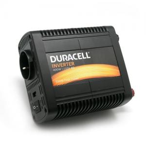 Inverter Αυτοκινήτου Duracell 12V σε 230V & Θύρα USB 2.4A 400W