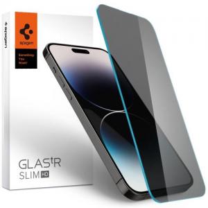 Tempered Glass Full Face Privacy Spigen Glas.tR Slim HD Apple iPhone 14 Pro (1 τεμ.)