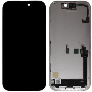 Οθόνη με Touch Screen Hard Oled Apple iPhone 17 Μαύρο (OEM)