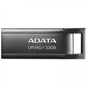 USB 3.2 Flash Disk Adata UR340 USB A 100MB/s 32GB Μαύρο