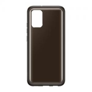 Θήκη Soft Clear Cover Samsung EF-QA026TBEG A025F Galaxy A02s Διάφανο-Μαύρο