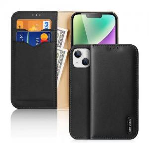 Θήκη Δερμάτινη Dux Ducis Hivo RFID Wallet Apple iPhone 15 Μαύρο