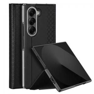 Θήκη Δερμάτινη PU Dux Ducis Bril Samsung Galaxy Z Fold 7 5G Magnetic Μαύρο