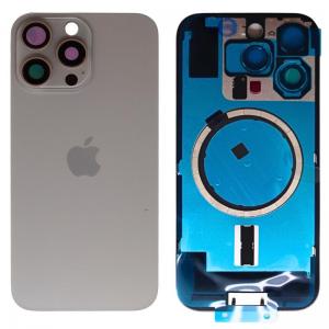 Πίσω Καπάκι με Μαγνήτες Magsafe Apple iPhone 16 Pro Τιτάνιο (OEM)