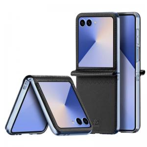 Θήκη Δερμάτινη PU Dux Ducis Bril Samsung Galaxy Z Flip 7 5G Μαύρο