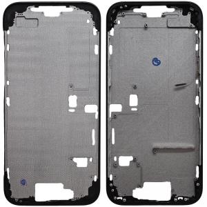 Μεσαίο Πλαίσιο Apple iPhone 16 Pro Max 5G με Πλήκτρο Κάμερας Μαύρο (OEM)