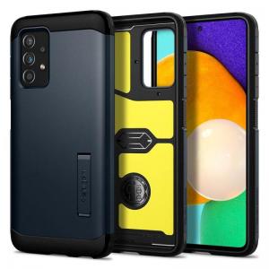 Θήκη TPU & PC Spigen Tough Armor Samsung A525F Galaxy A52 4G/ A526B Galaxy A52 5G/ A528B Galaxy A52s 5G Metal Slate