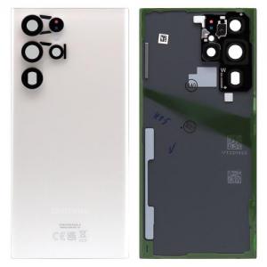Καπάκι Μπαταρίας Samsung S908B Galaxy S22 Ultra 5G Λευκό (Original)