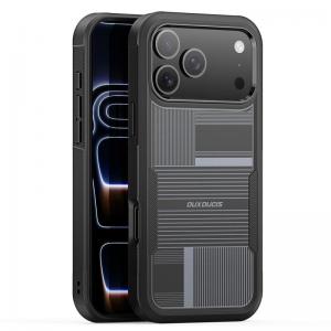 Θήκη TPU & PC Dux Ducis Shld Apple iPhone 17 Pro Max Umbra Pattern Μαύρο