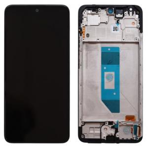 Οθόνη με Touch Screen & Μεσαίο Πλαίσιο Xiaomi Redmi Note 14 4G (Europe Version) Μαύρο (Original)