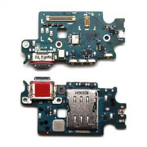 Πλακέτα Samsung S906B Galaxy S22 Plus 5G με Επαφή Φόρτισης, SIM Reader & Μικρόφωνο (Original)